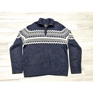 American Eagle Fair Isle Knit Sweater Men’s L
